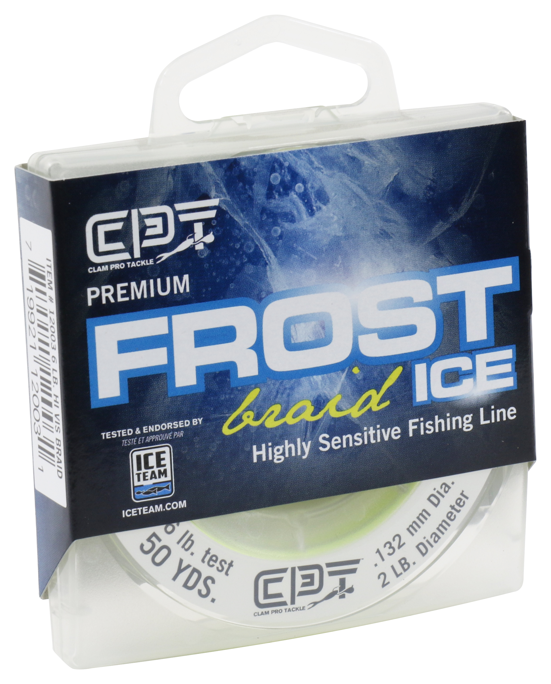 Clam Outdoors Frost Braided Line Cabela's